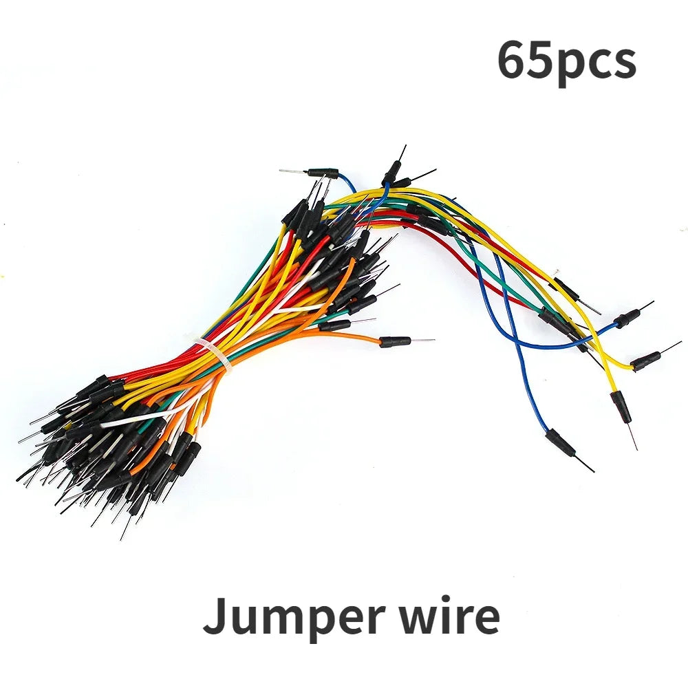 MB-102 Prototype Breadboard 400 830 Points Solderless PCB Bread Board Jumper Wires Cable Board DIY Dupont Wire for Arduino Kit