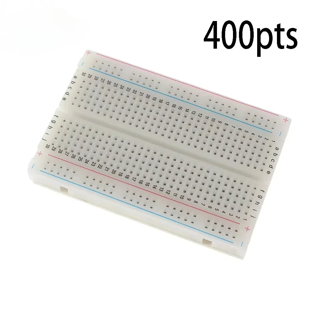 MB-102 Prototype Breadboard 400 830 Points Solderless PCB Bread Board Jumper Wires Cable Board DIY Dupont Wire for Arduino Kit