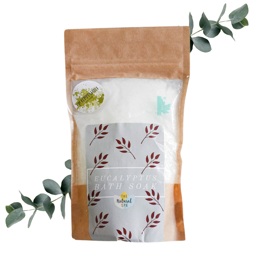 225g Eucalyptus Bath Soak - Compostable pouch-1