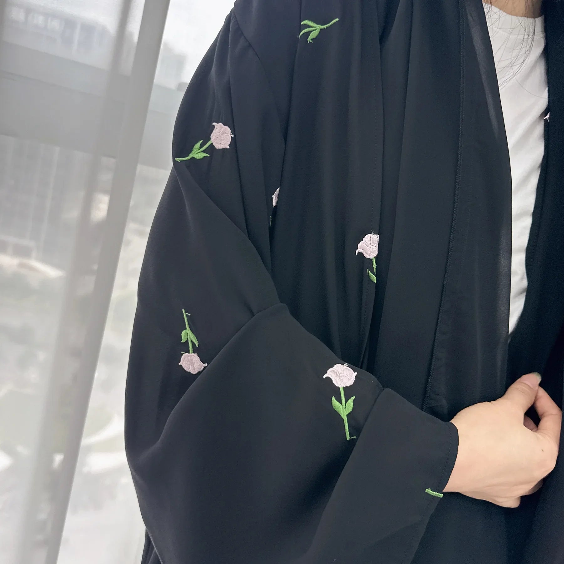 Abaya for Women Dresses Jalabiya Embroidery Ramadan Eid Muslim Morocco Dubai Abayas Party Kaftan Islam Arab Long Robe Vestidos