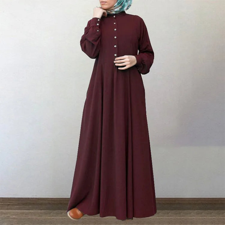 Muslim Abayas For Women Dubai Vintage Arabic Girl's Wear Hot Dresses Robe Caftan Kimono Femme élégant Musulman Islam