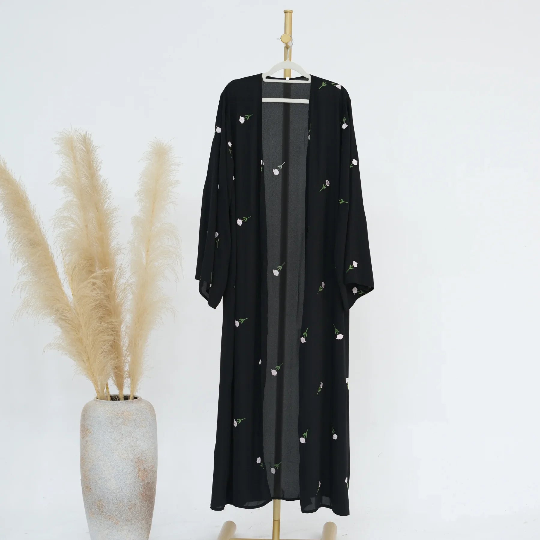 Abaya for Women Dresses Jalabiya Embroidery Ramadan Eid Muslim Morocco Dubai Abayas Party Kaftan Islam Arab Long Robe Vestidos