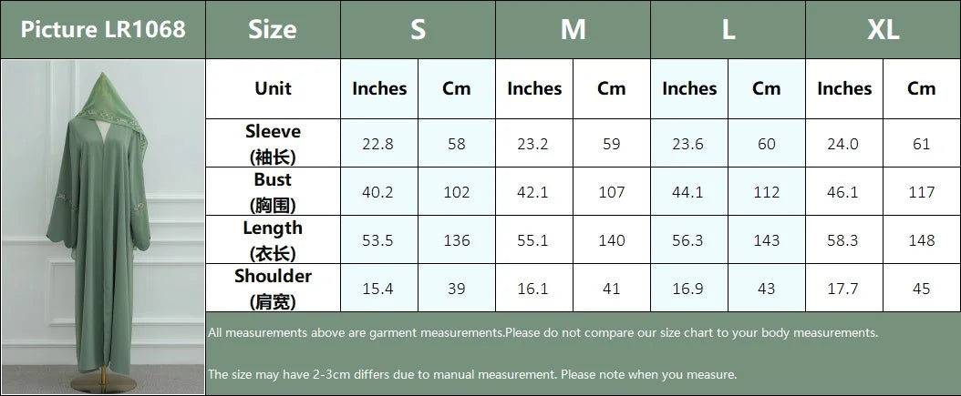2025 Women's Dresses Embroidery Luxury Abaya Dubai Womens Clothing Front Open Abaya and Hijab 2 Piece Set Islamic Clothing