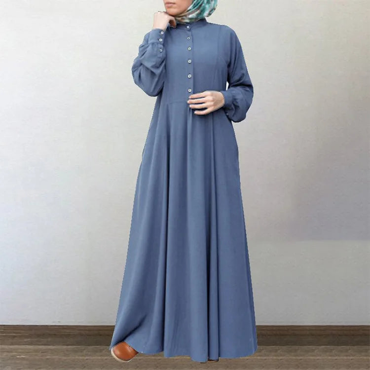 Muslim Abayas For Women Dubai Vintage Arabic Girl's Wear Hot Dresses Robe Caftan Kimono Femme élégant Musulman Islam