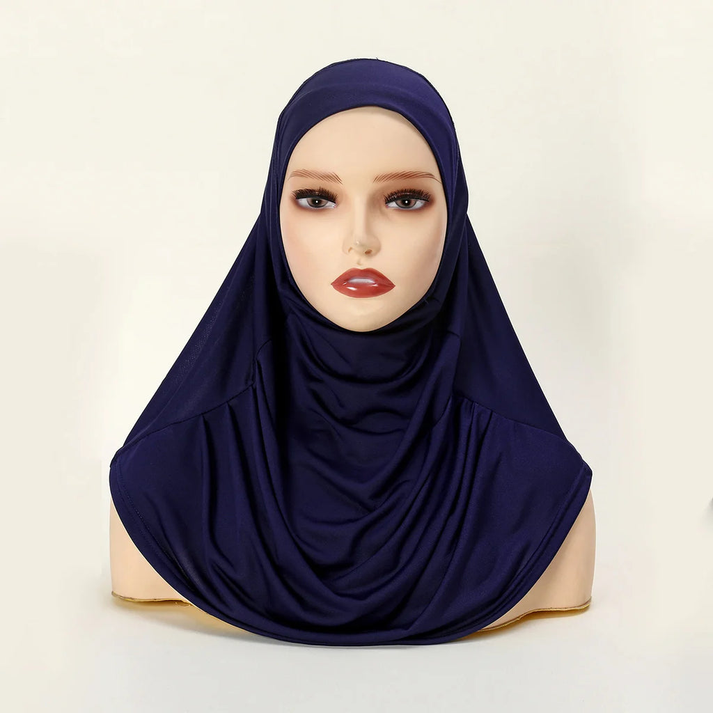 Islamic Modal Black Hijab Abaya Hijabs For Woman Abayas Jersey Hijab Scarf Muslim Dress Women Turbans Turban Instant Head Wrap