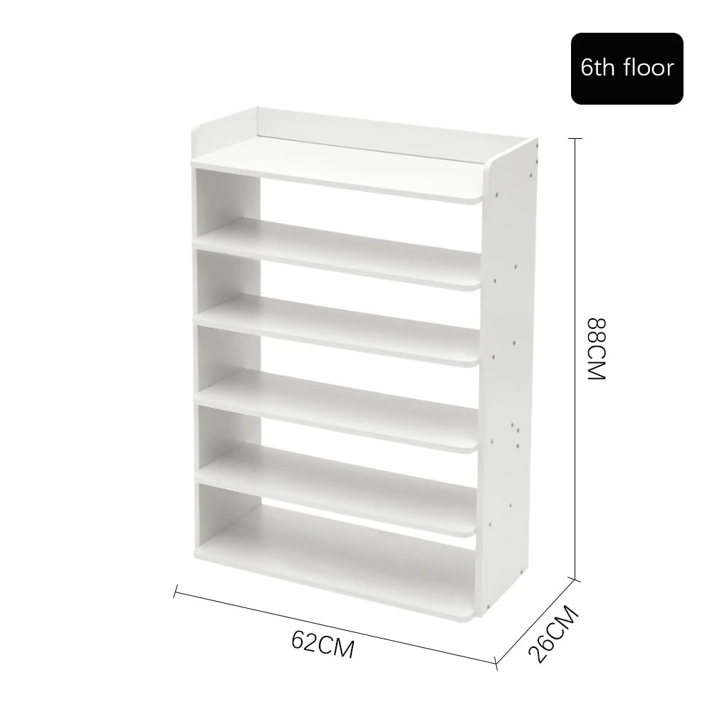 【Lifeideas】6-Tier Shoe Rack for Entryway Shoes Storage Organizer Shelf