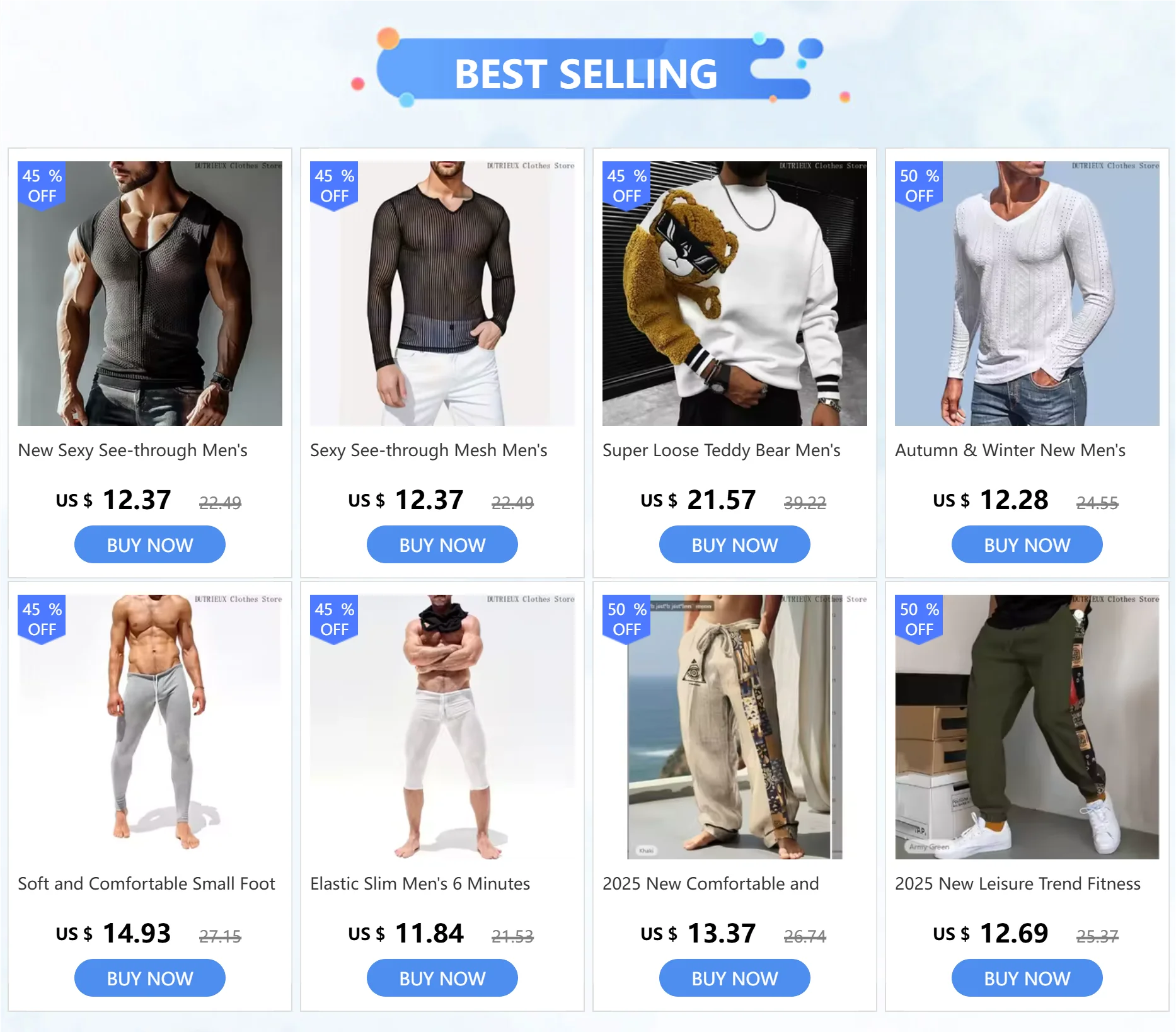 Spring &Autumn Breathable Mesh Men's Long Sleeve T-shirt Sexy See-through Mesh Men's T-shirt Bar Club Party Performance Clothing