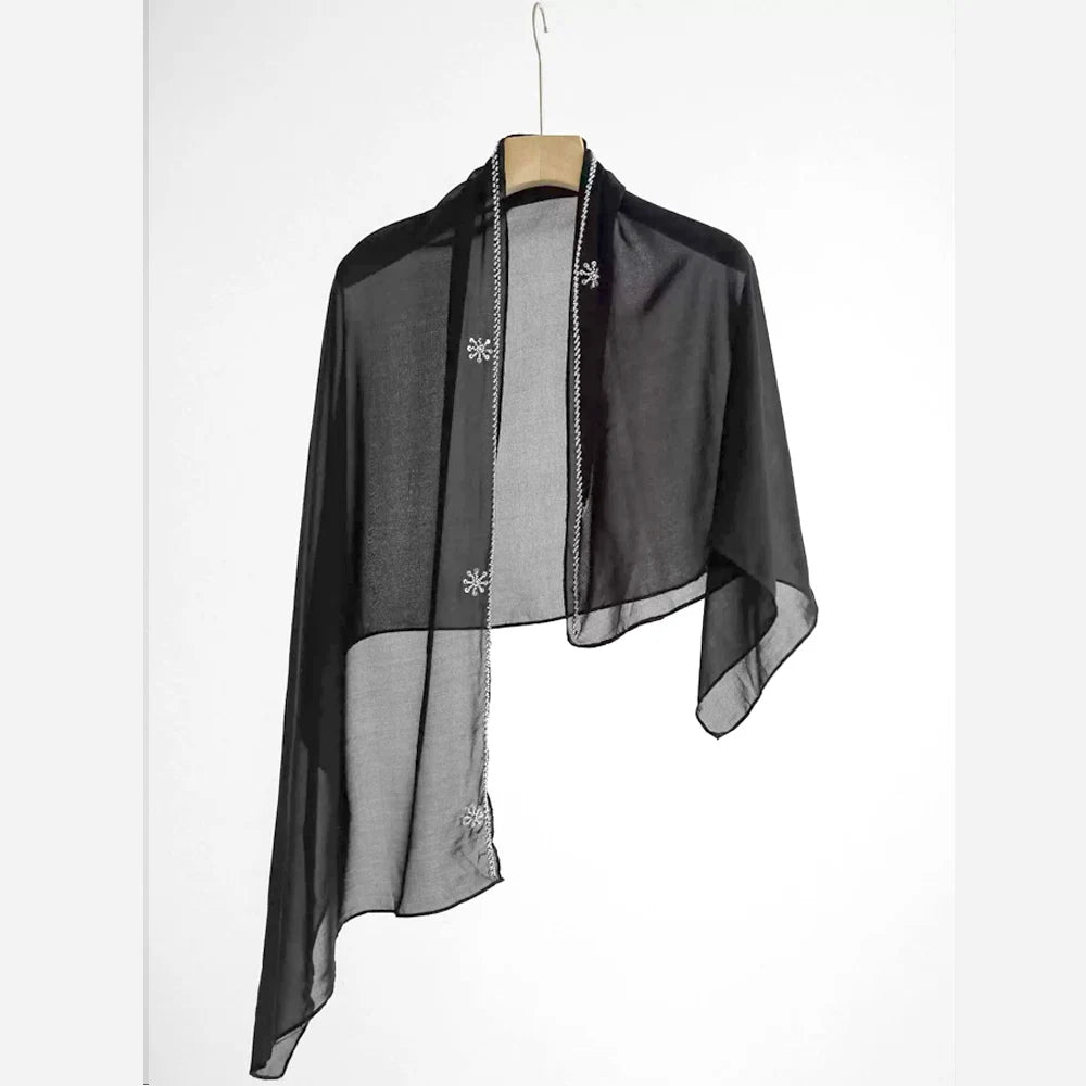 Dubai Abaya Wholesale Kaftan Embroidery Hijab Luxury Beaded Muslim Abaya for Women Dress French Gold Embellished Open Abaya