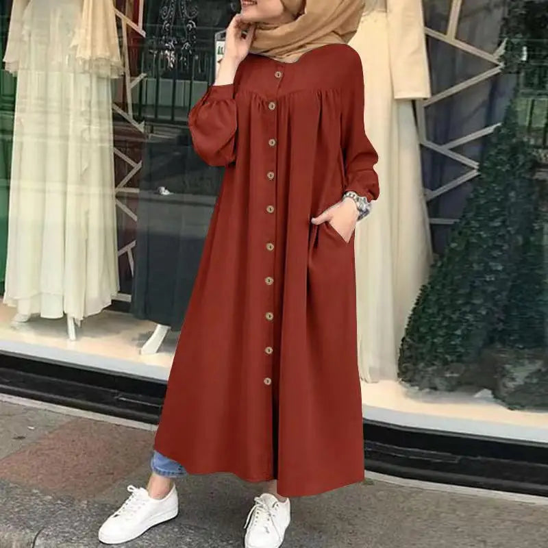 Muslim Abayas For Women Dubai Vintage Arabic Girl's Wear Hot Dresses Robe Caftan Kimono Femme élégant Musulman Islam