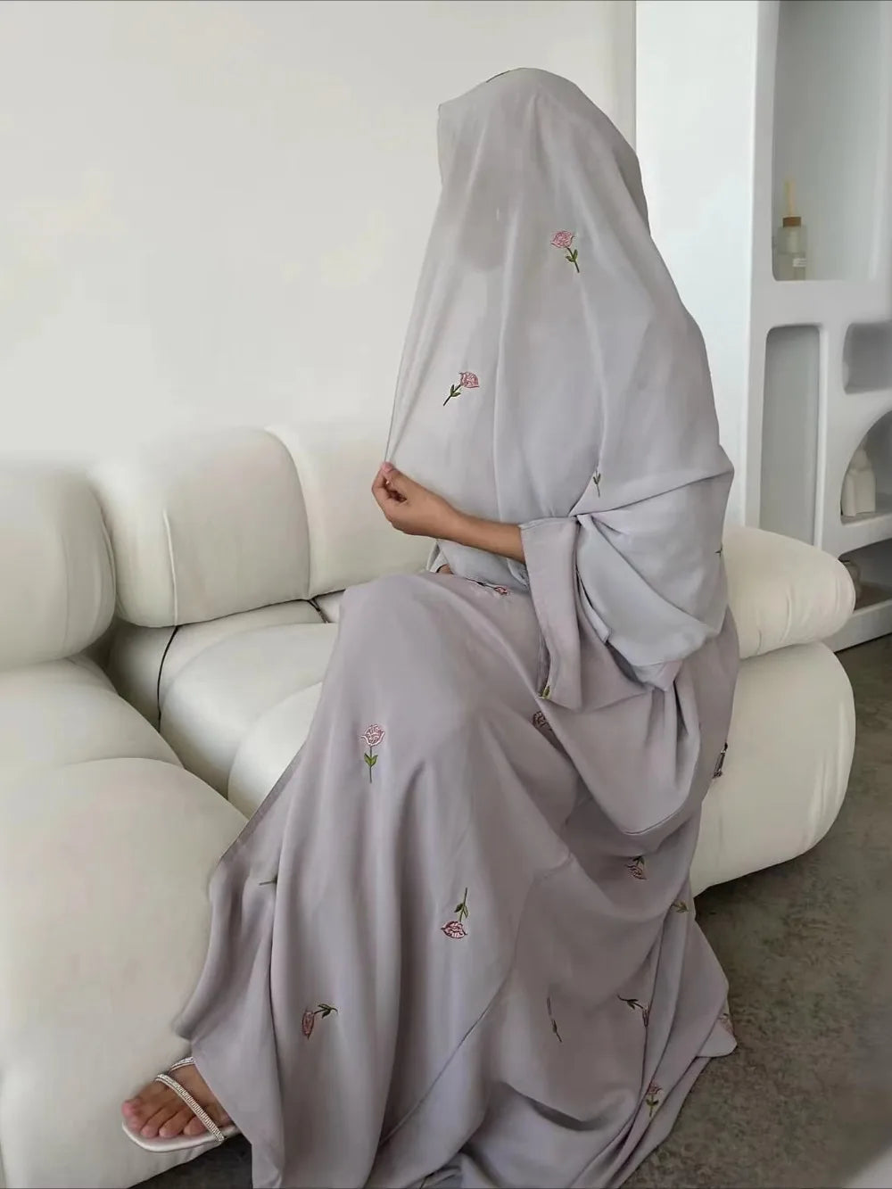 Abaya for Women Dresses Jalabiya Embroidery Ramadan Eid Muslim Morocco Dubai Abayas Party Kaftan Islam Arab Long Robe Vestidos