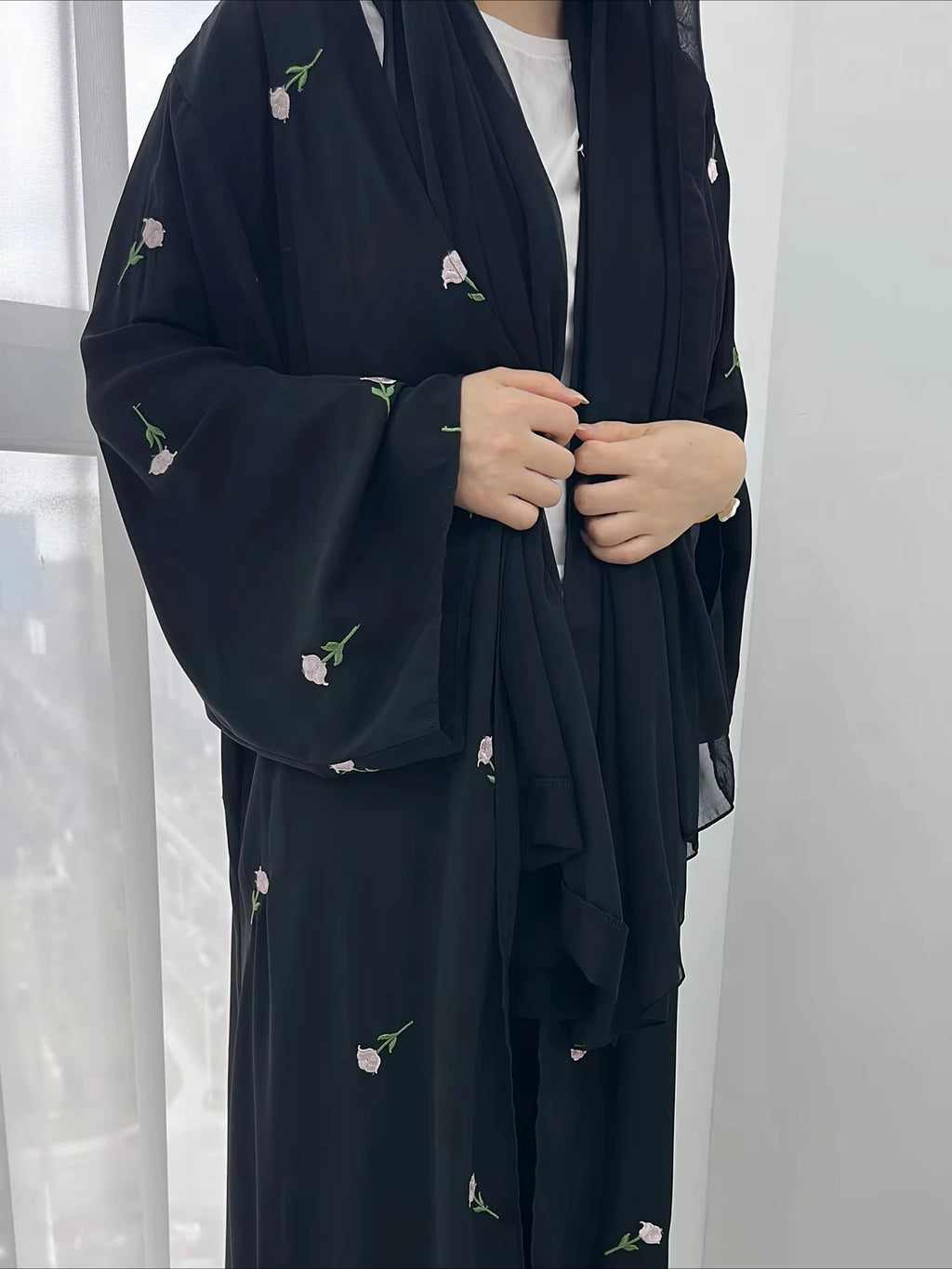Abaya for Women Dresses Jalabiya Embroidery Ramadan Eid Muslim Morocco Dubai Abayas Party Kaftan Islam Arab Long Robe Vestidos