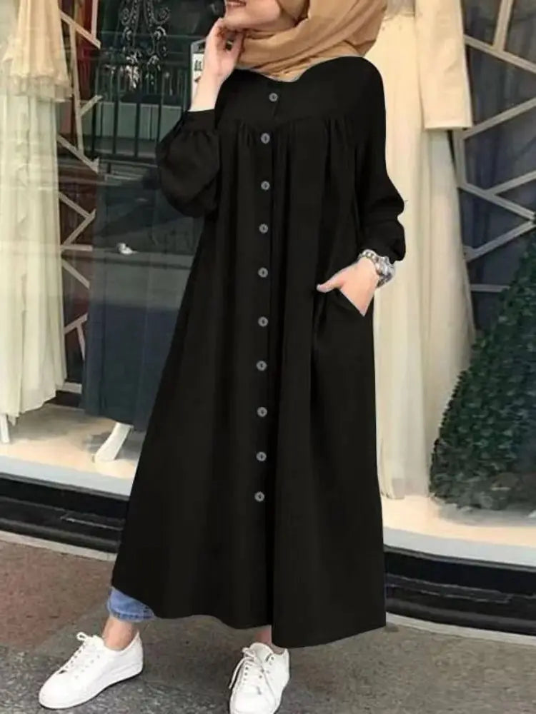 Muslim Abayas For Women Dubai Vintage Arabic Girl's Wear Hot Dresses Robe Caftan Kimono Femme élégant Musulman Islam