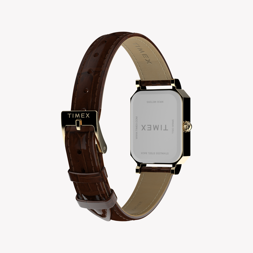 Timex Women's Gold/Brown Quartz Watch | Tw2y00900-2