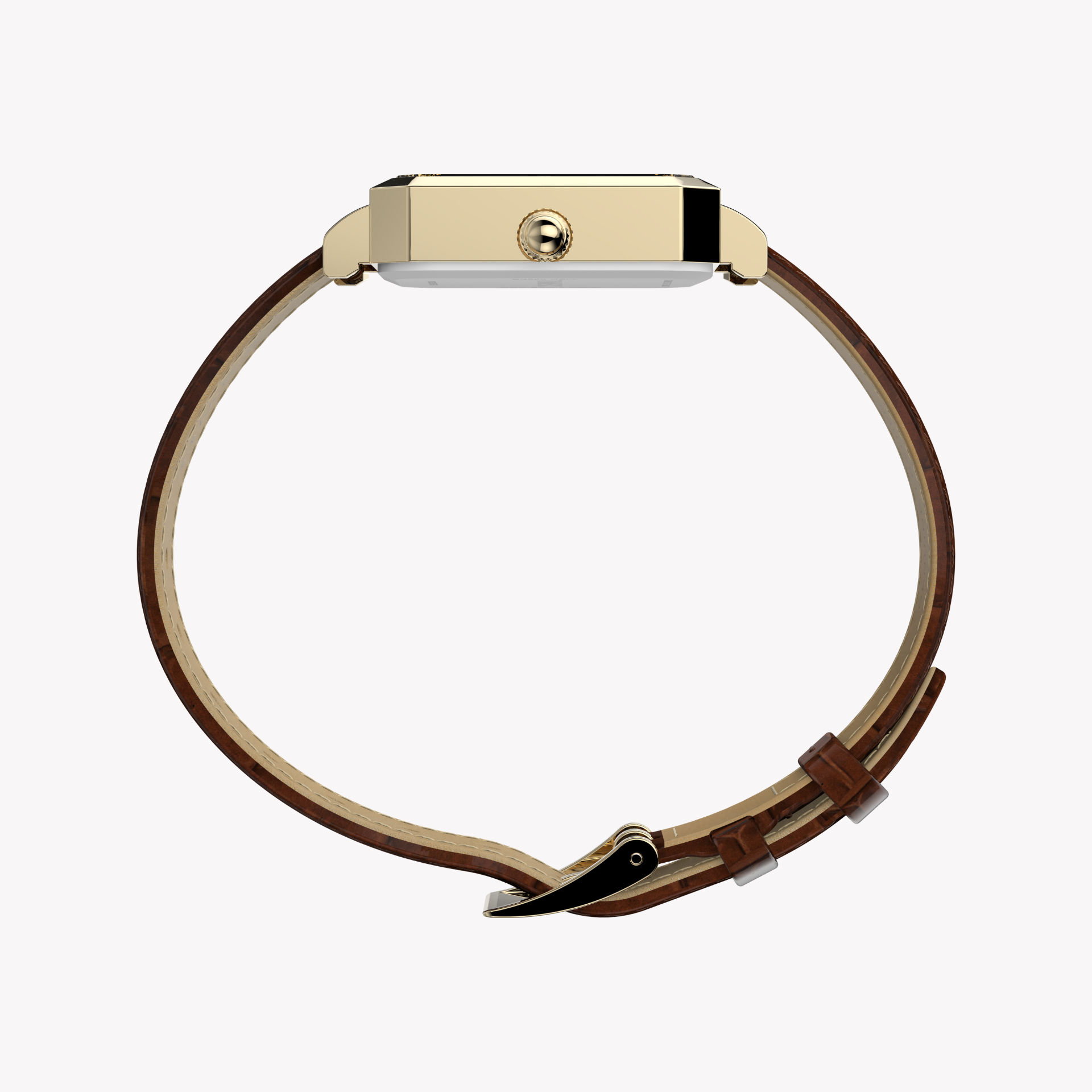 Timex Women's Gold/Brown Quartz Watch | Tw2y00900-1